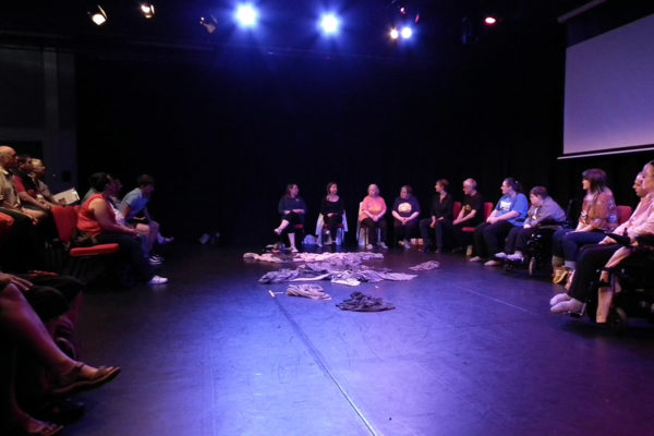 photo of after show talk - Following Patient 36