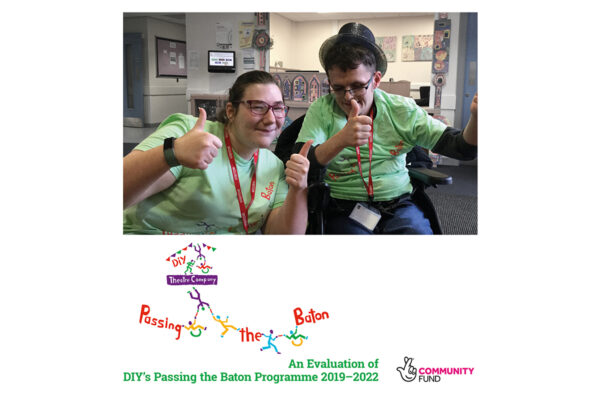 Cover image of the Evaluation of DIY's Passing the Baton Programme