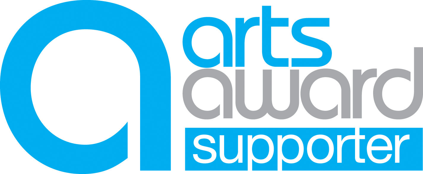 Logo 'arts award supporter'